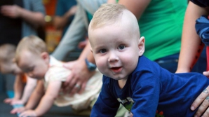 Premieră pentru Moldova. A fost organizată prima cursă de alergare pentru bebeluşi (VIDEO)