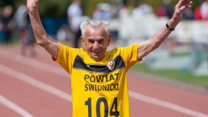 Record stabilit la 104 ani! Un bărbat din Polonia a devenit cel mai rapid centenar din Europa (VIDEO)