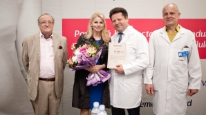 Interpreta Anastasia Lazariuc a donat bani pentru modernizarea Institutului Mamei și Copilului