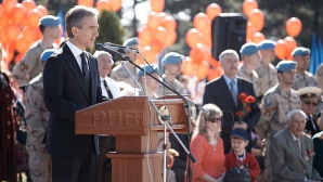 Premierul Iurie Leancă de 9 mai: Adevăraţii biruitori ai fascismului sunt cei care păstrează pacea