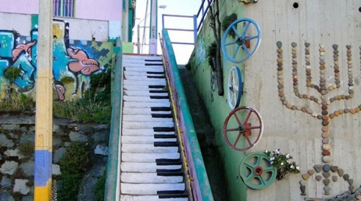 Măiestria artiştilor, demonstrată pe trepte! Topul celor mai frumoase scări din lume (GALERIE FOTO)