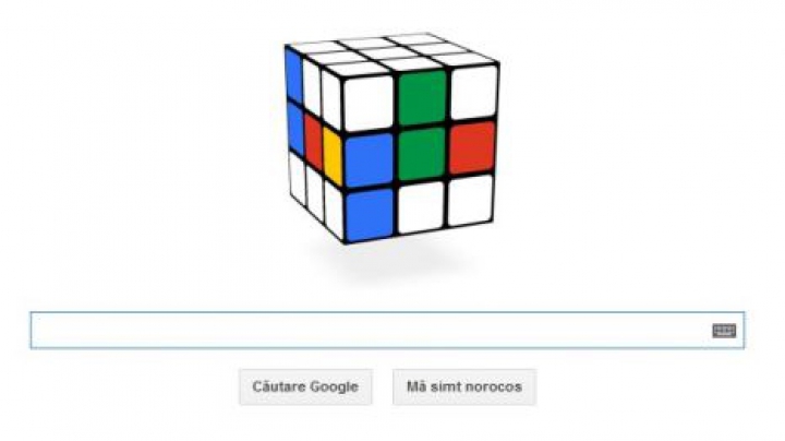 Google celebrează 40 de ani de la inventarea cubului Rubik cu un doodle interactiv