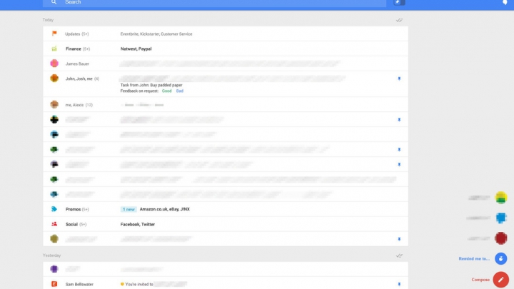 Google pregăteşte un redesign pentru Gmail