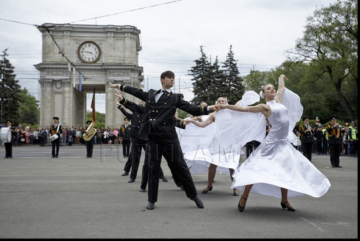 (GALERIE FOTO/VIDEO) Cum a fost sărbătorită Ziua Europei de 9 mai în centrul capitalei 