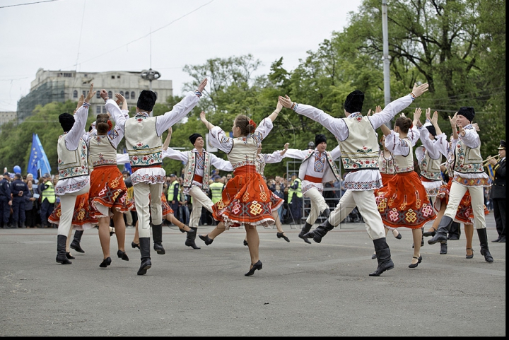 (GALERIE FOTO/VIDEO) Cum a fost sărbătorită Ziua Europei de 9 mai în centrul capitalei 