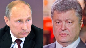Discuţie telefonică între Poroşenko şi Putin. Ce au pus la cale cei doi lideri