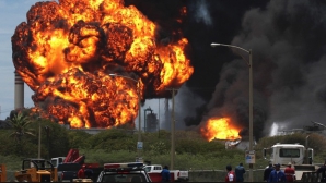 Noapte de foc în Olanda: O explozie puternică s-a produs la un complex petrochimic 