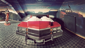 Raiul pasionaţilor de maşini retro. Aşa arată hotelul V8 decorat în stil auto din Stuttgart (VIDEO)