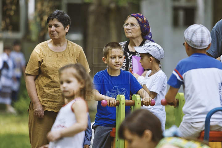 Campania Renaşte Moldova: Zeci de femei gravide au participat la o lecţie de sport (GALERIE FOTO)