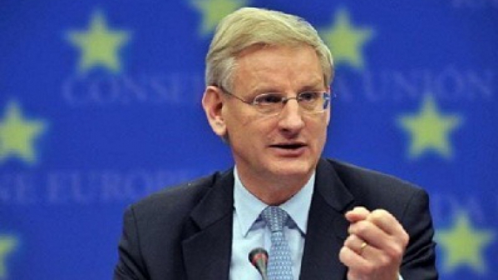 Ministrul Afacerilor Externe al Regatului Suediei, Carl Bildt, vine într-o vizită de lucru la Chişinău