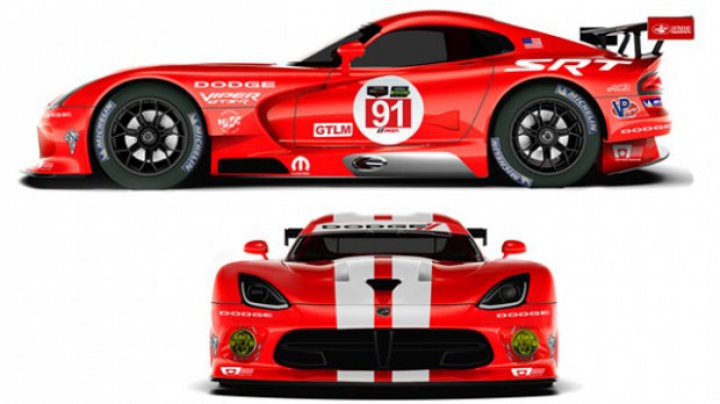 Supercarul SRT Viper revine sub sigla şi culorile Dodge Viper (FOTO)