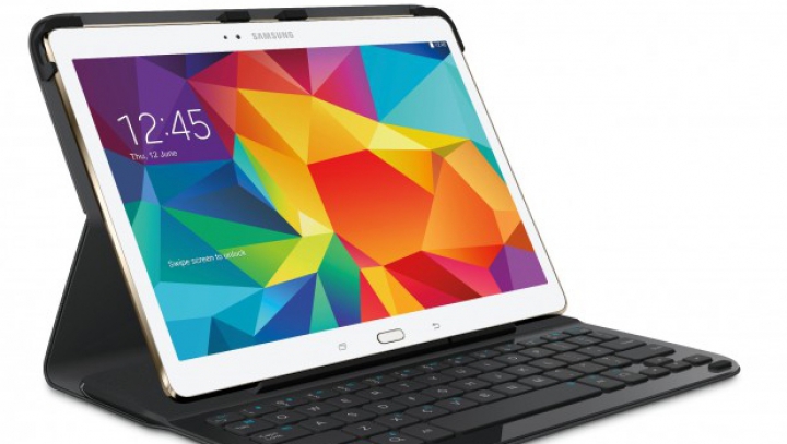 Tableta Samsung Galaxy Tab S primește o husă cu tastatură de la Logitech