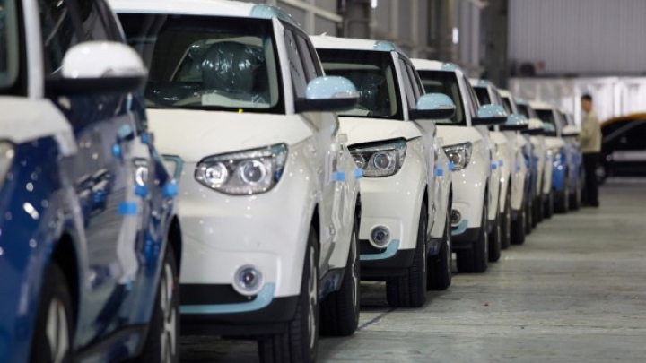 KIA Soul EV, primul electrovehicul pur produs în Coreea de Sud pentru piaţa globală (FOTO)