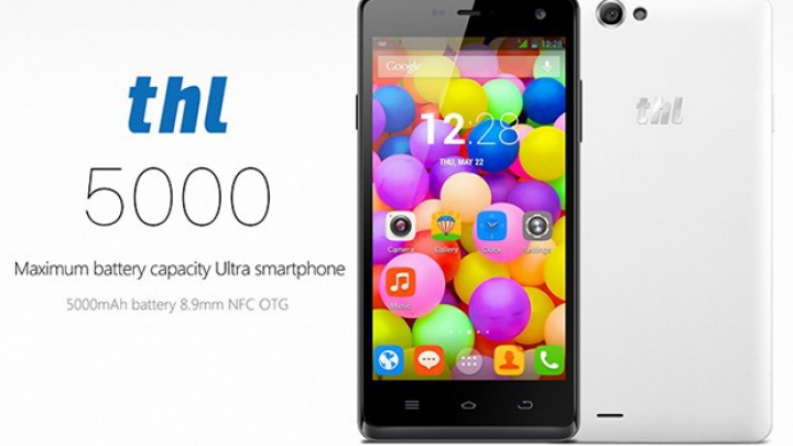 THL-5000, smartphone-ul cu cea mai bună autonomie