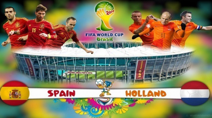 Meci senzaţional în a doua zi a Campionatului Mondial! În luptă intră selecţionatele Spaniei şi Olandei