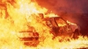 IMAGINI DE GROAZĂ pe traseul Nisporeni-Mileşti! Un martor a filmat cum arde maşina în care se aflau trei oameni (VIDEO EXCLUSIV)