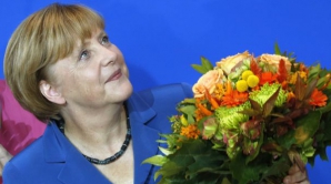 La mulţi ani, Angela Merkel! Ce cadouri a primit cancelarul german din partea oficialilor reuniţi la Bruxelles