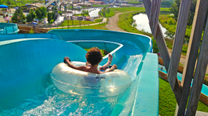 Experienţă ameţitoare pe un tobogan lung de 300 de metri, instalat în capitala statului Utah (VIDEO)