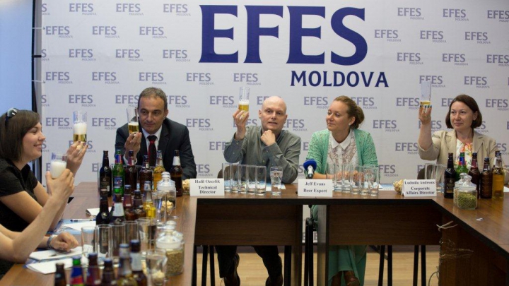 Jeff Evans a apreciat munca berarilor de la Efes Moldova: "Sunt niște magicieni care se gândesc și la buzunarul consumatorului"