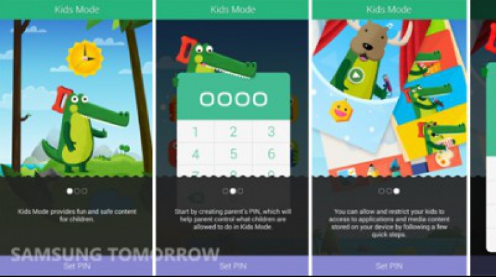 Samsung a introdus 900 de aplicații în Samsung Kids Store