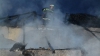 Casă în flăcări în raionul Râșcani. Vecinii au alertat pompierii (VIDEO/FOTO)