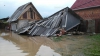Ploaia puternică a făcut pagube într-o localitate din Şoldăneşti. Zeci de case au rămas fără acoperişuri