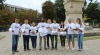 Tineretul Democrat a lansat campania "Sufletul meu e Moldova" printr-un flash-mob în  centrul Chişinăului