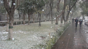 O ploaie cu grindină a făcut prăpăd în capitala Mexicului. Pe străzi s-au format nămeţi de gheaţă