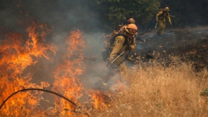 Incendiu de proporţii în California. 260 de hectare au fost afectate şi 150 familii evacuate