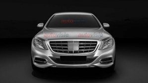 Mercedes-Benz S-Class Pullman: Primele imagini cu cea mai mare limuzină germană (FOTO)