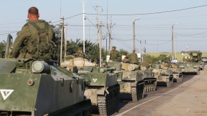 Armata ucraineană a distrus o parte din blindatele ruseşti care au trecut frontiera ţării