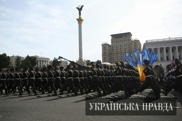 Ucraina la 23 de ani. Ziua Independenţei marcată cu paradă militară la Kiev (FOTO)