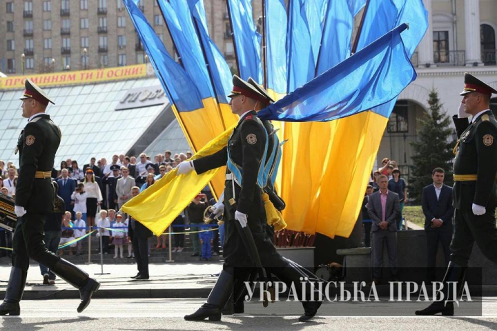 Ucraina la 23 de ani. Ziua Independenţei marcată cu paradă militară la Kiev (FOTO)