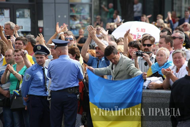 Ucraina la 23 de ani. Ziua Independenţei marcată cu paradă militară la Kiev (FOTO)