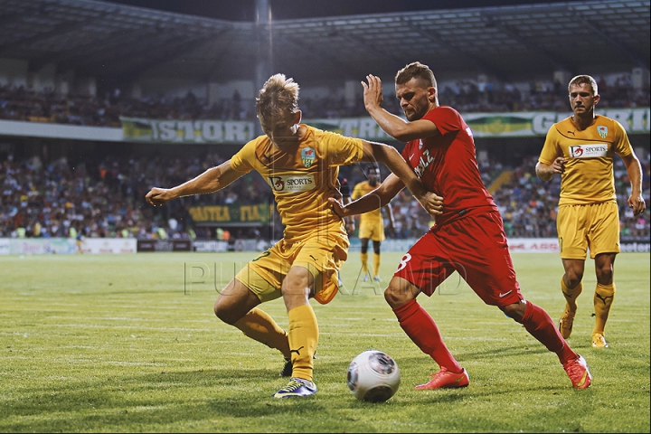 Calificare istorică pentru Zimbru Chișinău. Deținătoarea Cupei Moldovei a ajuns în PREMIERĂ în play-off-ul Ligii Europa (GALERIE FOTO)