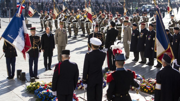 100 de ani de la Primul Război Mondial. 50 de şefi de stat au comemorat victimele la Liege, Belgia 