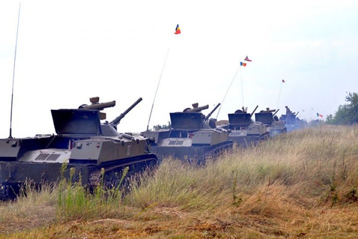 Foc şi pară la Bulboaca. Militarii Armatei Naţionale au testat artileria grea (FOTO/VIDEO)