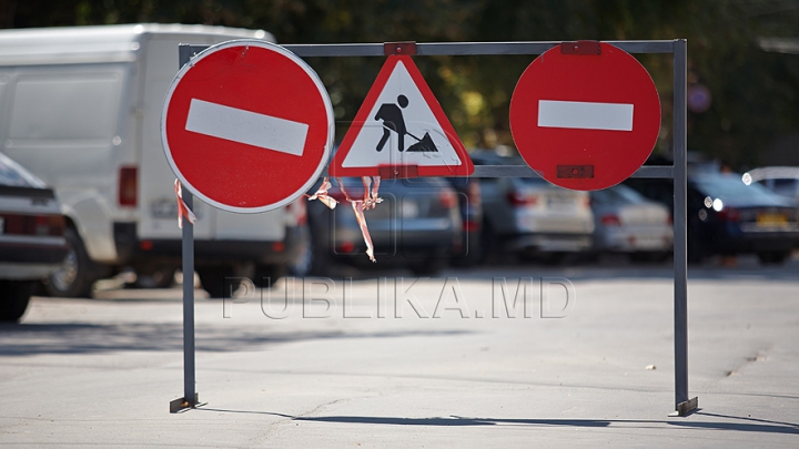 Atenţie! Iată ce stradă din capitală va trebui ocolită în următoarele zece zile