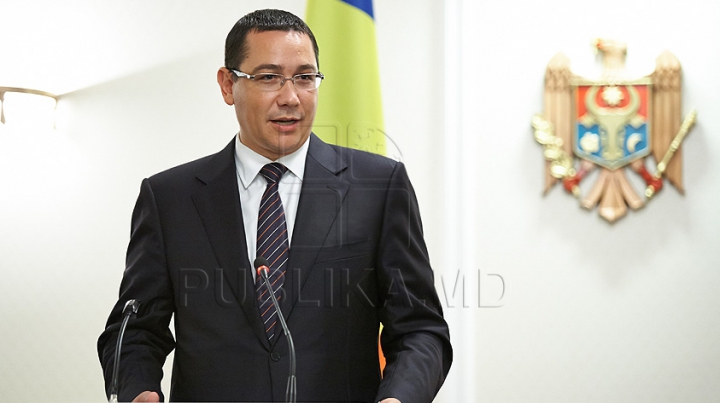 Victor Ponta: Proiectul cu Republica Moldova este cel mai de succes proiect al României şi al Europei