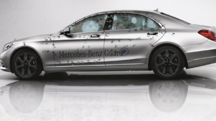 Mercedes-Benz a prezentat varianta blindată a berlinei S-Class