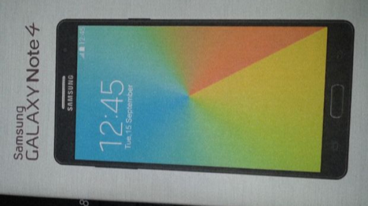 Poze cu noul Samsung Galaxy Note 4. Cum va arăta smartphone-ul (FOTO)