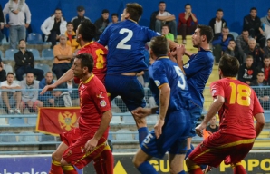 Început cu stângul la preliminariile EURO 2016. Naţionala Moldovei a fost învinsă de reprezentativa Muntenegrului 