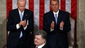 Poroşenko în SUA: Războiul nu este doar al Ucrainei, este şi războiul Europei şi Americii