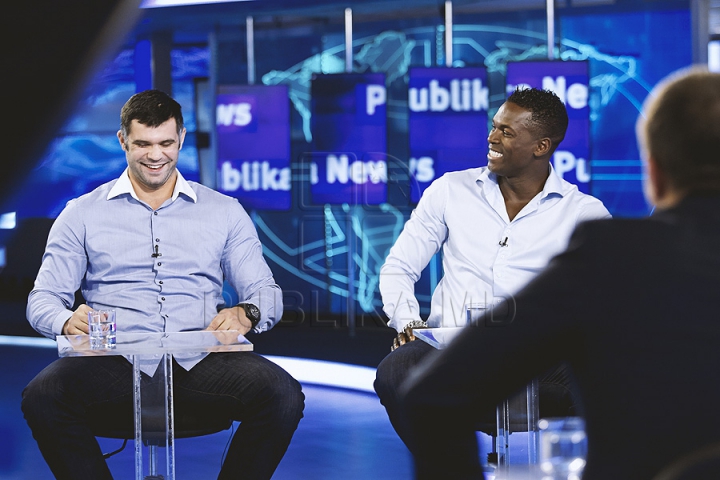 Apariție de marcă la Publika TV. Remy Bonjasky și Daniel Ghiță, doi dintre cei mai MARI luptători de K1 din istorie, invitați la Publika News