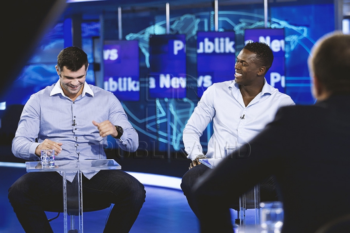 Apariție de marcă la Publika TV. Remy Bonjasky și Daniel Ghiță, doi dintre cei mai MARI luptători de K1 din istorie, invitați la Publika News