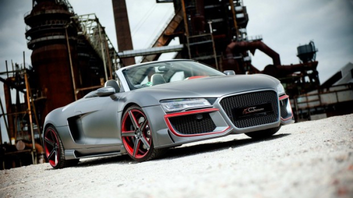 Audi R8 Spyder primeşte o modificare estetică radicală din partea CT Exclusive (FOTO)