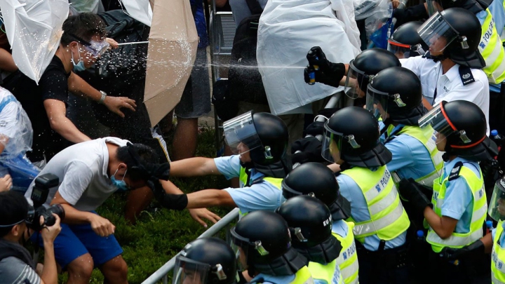 Manifestaţiile din Hong Kong au provocat reacţii în ţările din vecinătate