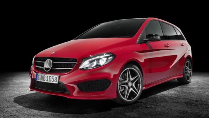 Mercedes a restilizat monovolumul B-Class (FOTO)