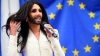 Concert de excepţie în Parlamentul de la Strasbourg. Conchita Wurst i-a încântat pe oficialii europeni