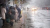 Ciclonul atlantic a pus pe brânci traficul pe străzile in Chişinău (VIDEO)